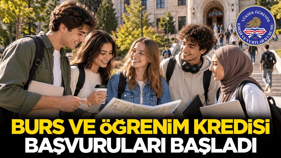 Gençlerin beklediği haber geldi: Burs ve öğrenim kredisi başvuruları başladı