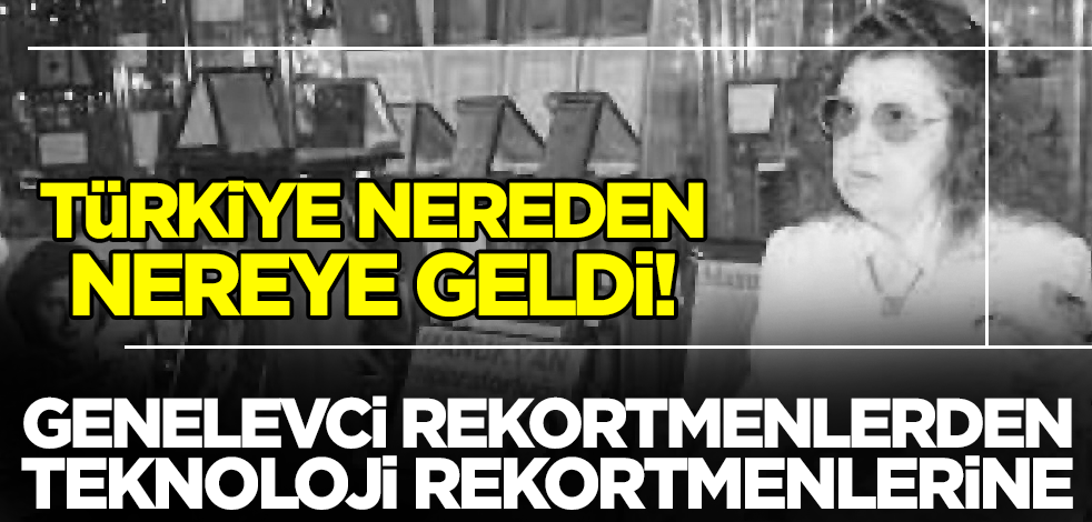 Genelevci rekortmenlerden teknoloji rekortmenlerine!