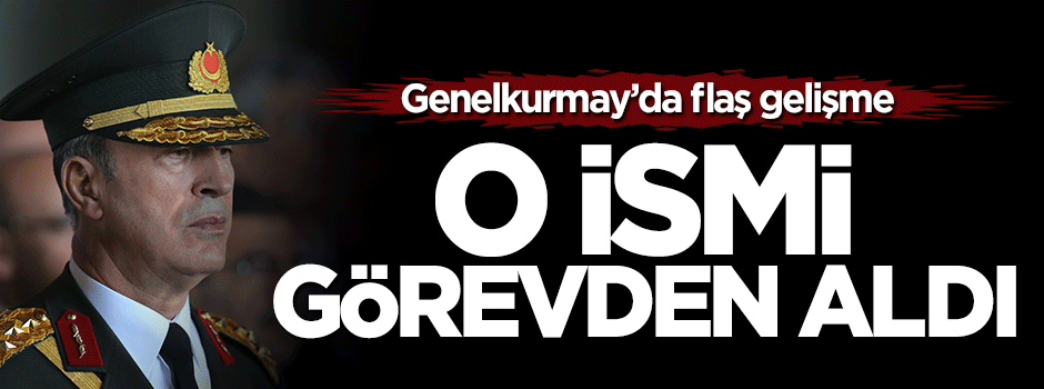 Genelkurmay Adli Müşaviri Albay Muharrem Köse görevden alındı