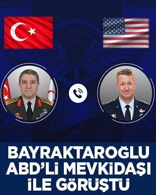 Genelkurmay Başkanı Bayraktaroğlu, ABD’li mevkidaşı ile görüştü