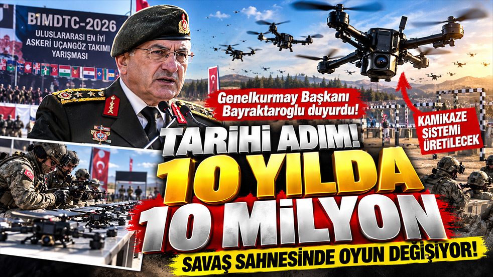 Genelkurmay Başkanı Bayraktaroğlu duyurdu! Tarihi adım: Savaş sahnesinde oyun değişiyor