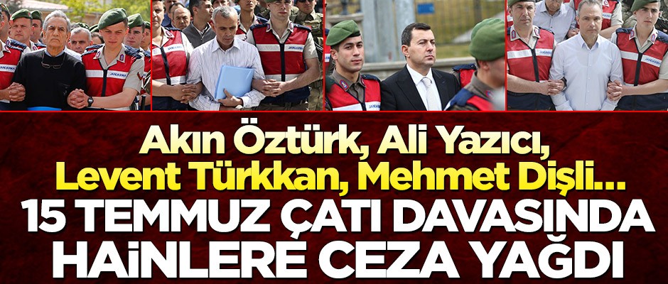 Genelkurmay çatı davasında karar açıklandı!