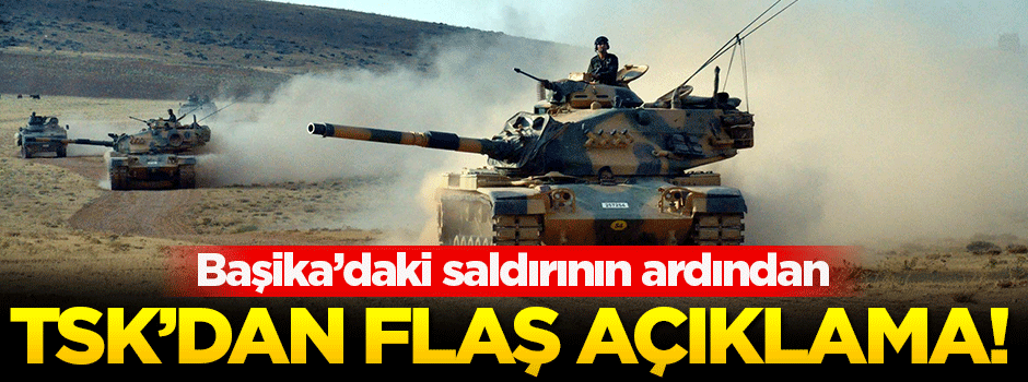 Genelkurmay'dan flaş 'tank' açıklaması!