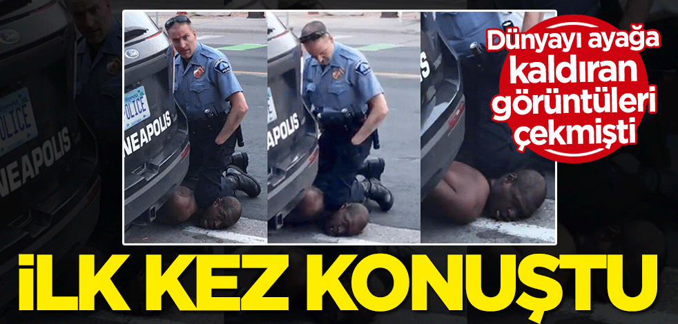 George Floyd'un öldürülme anını kaydeden genç kız ilk kez konuştu