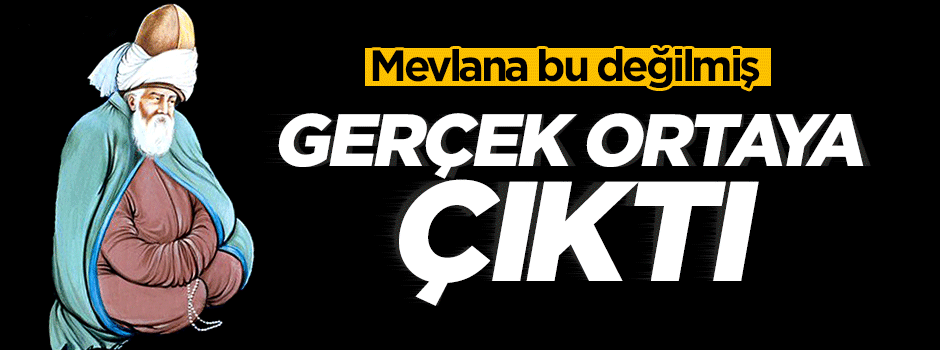 ''Gerçek Mevlana bu değil''