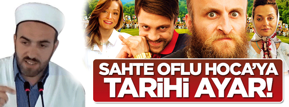 Gerçek Oflu hocadan sahte Oflu hocaya ayar
