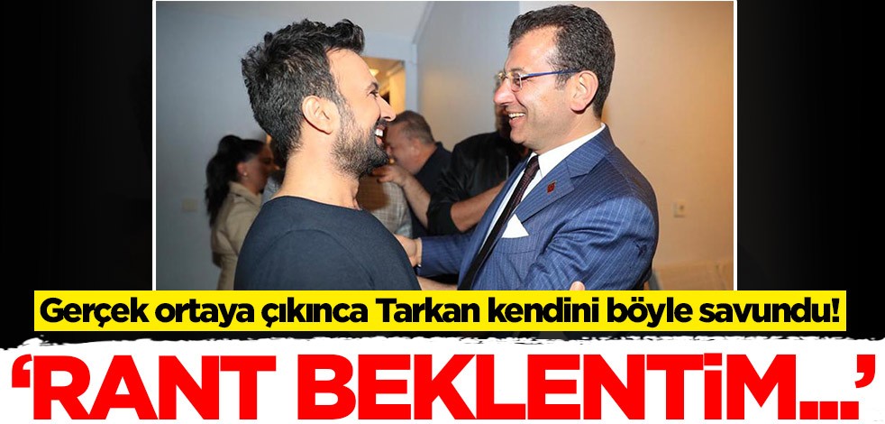 Gerçek ortaya çıkınca Tarkan kendini böyle savundu: Rant beklentim...