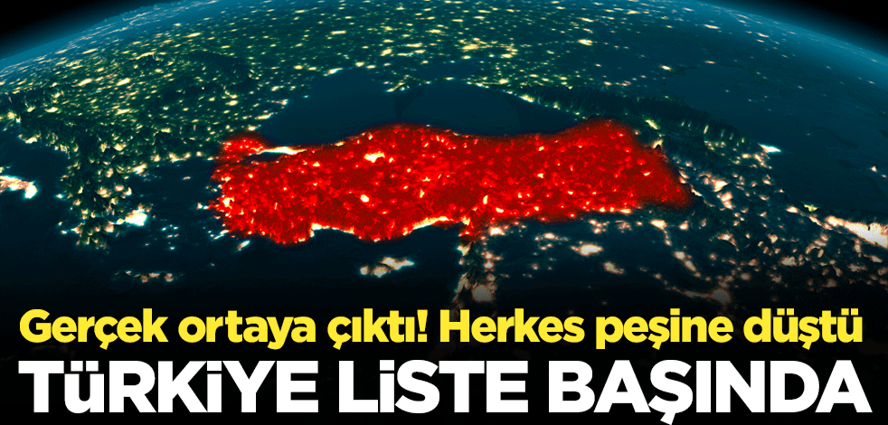 Gerçek ortaya çıktı, herkes peşine düştü! Türkiye listenin ilk sırasında