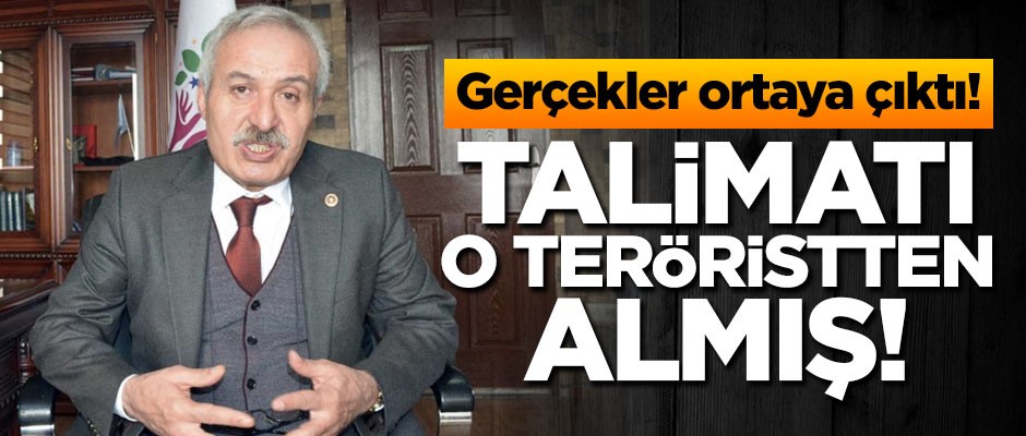 Gerçekler ortaya çıktı! Talimatı o teröristten almış