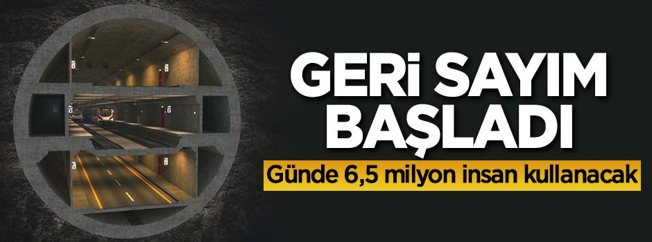 Günde 6,5 milyon insan kullanacak, geri sayım başladı