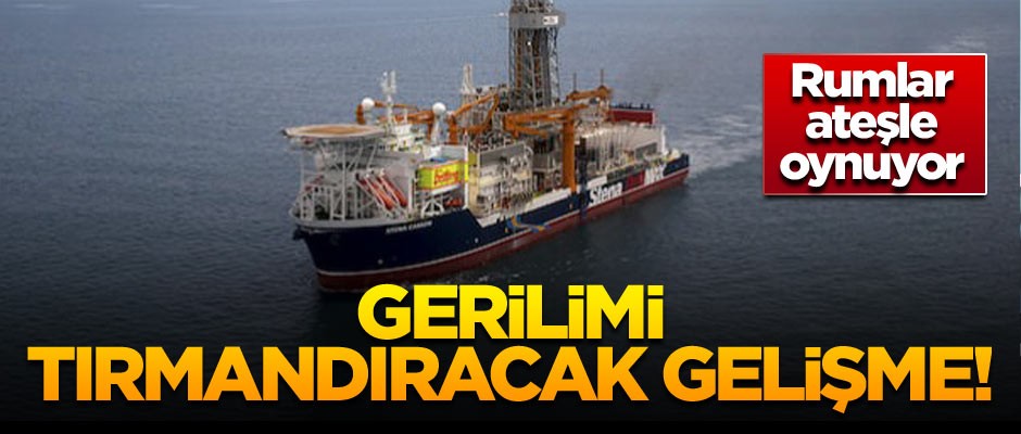Gerilimi tırmandıracak gelişme! Rumlar ateşle oynuyor