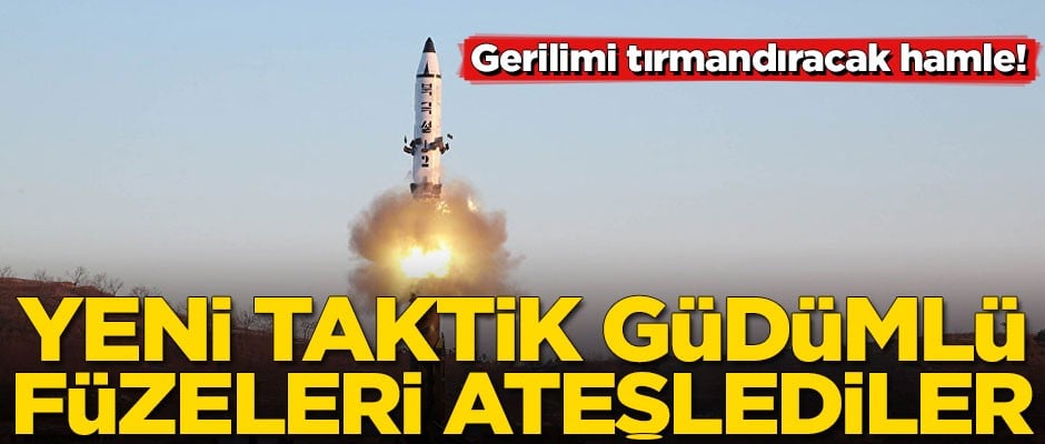 Gerilimi tırmandıracak hamle! Füzeleri ateşlediler