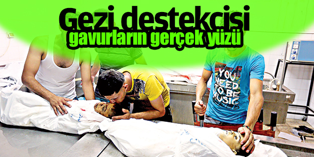 Gezi destekçisi gavurların gerçek yüzü