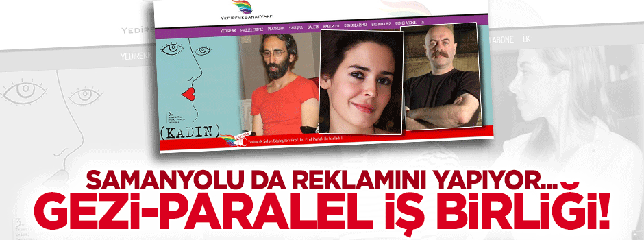 Gezi-Paralel işbirliği sanata da sıçradı