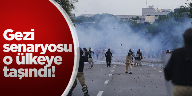 Gezi senaryosu Pakistan'da!