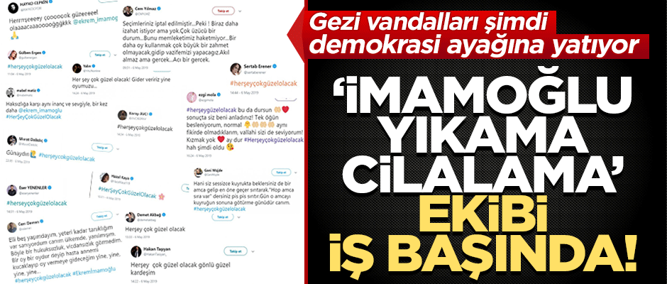 Gezi vandalları şimdi demokrasi ayağına yatıyor!