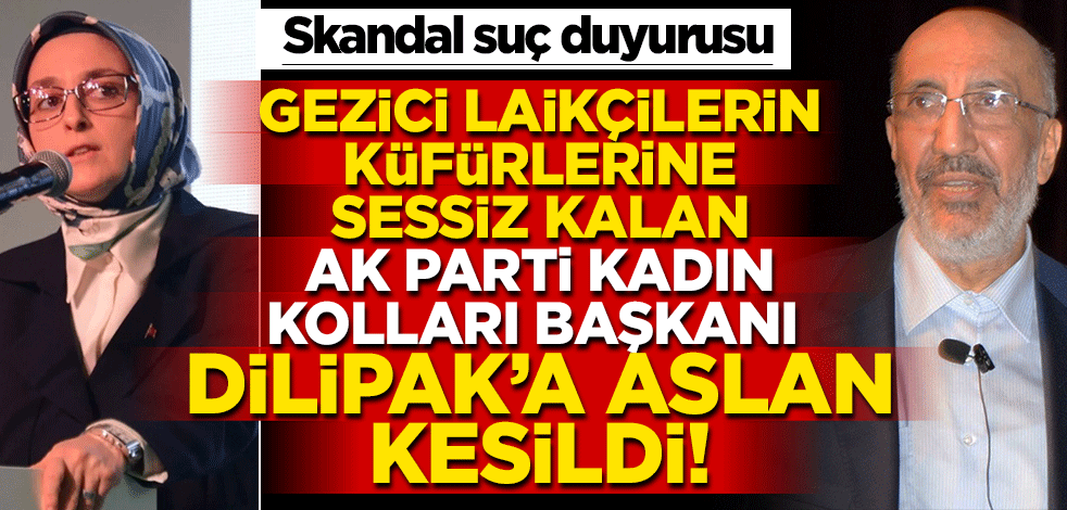 Gezici laikçilere küfürlerine sessiz kalanlar Dilipak hakkında suç duyurusunda bulundu