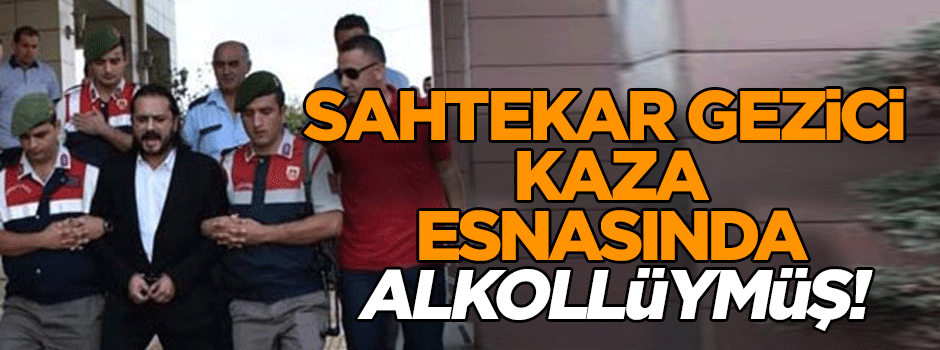 Emrah Serbes kaza esnasında alkollüymüş!