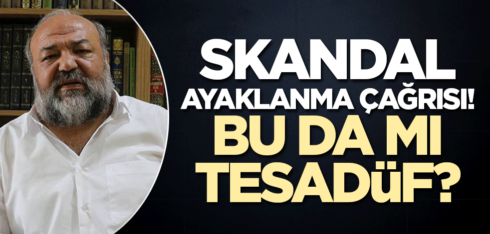 Gezicilerin imamı İhsan Eliaçık'tan skandal 'ayaklanma' çağrısı! Savcılar nerede?