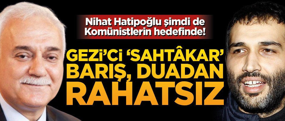 Gezi'nin başrollerinden Barış Atay, Nihat Hatipoğlu'na 'sahtekar' dedi