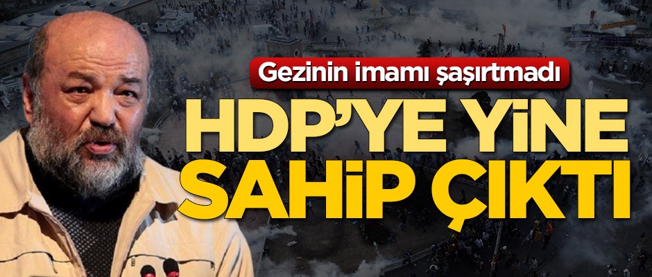 Gezinin imamı şaşırtmadı! HDP’ye yine sahip çıktı