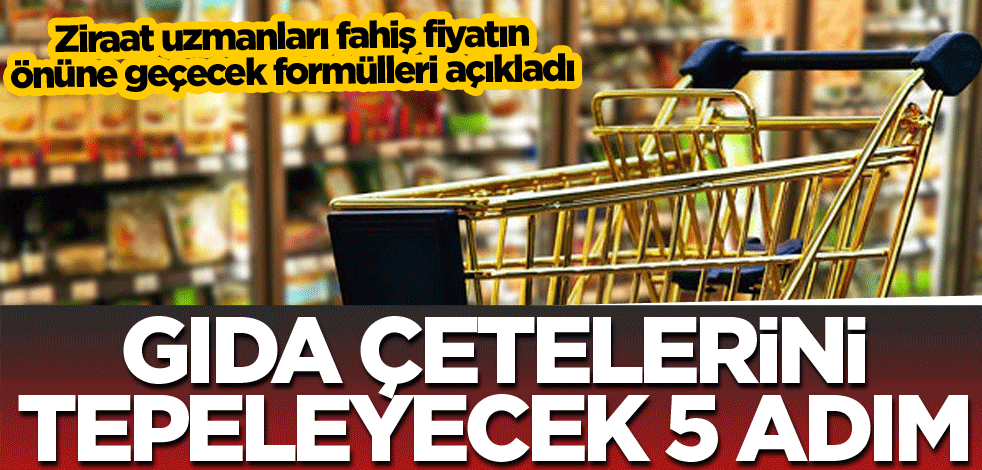 Gıda çetelerini tepeleyecek 5 adım