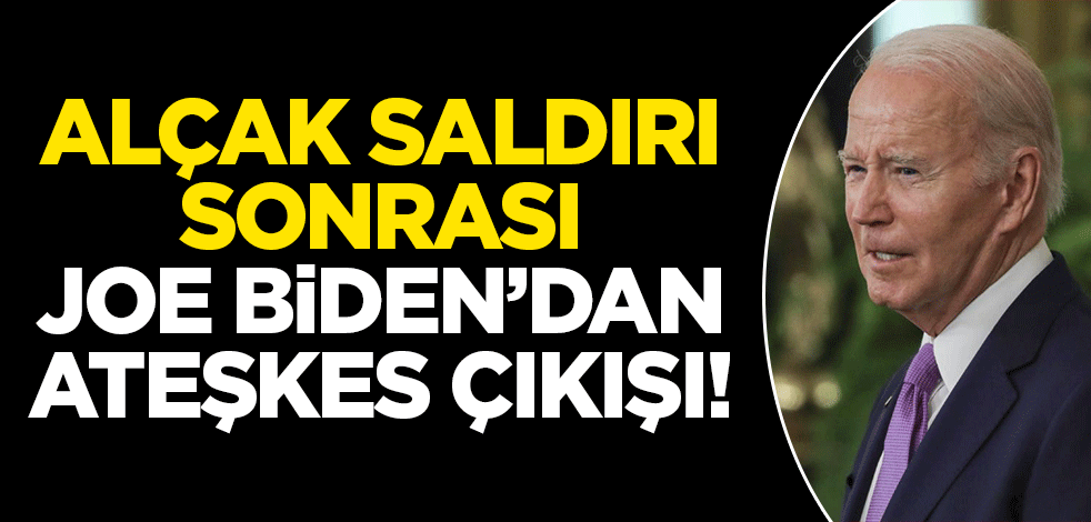 Gıda yardımı bekleyen sivillere saldırının ardından Biden'dan ateşkes açıklaması!