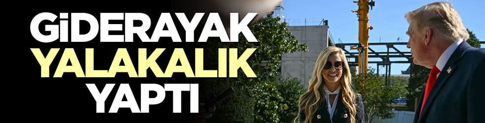 Giderayak yalakalığını yaptı