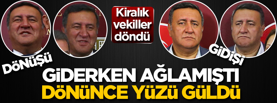 Giderken ağlamıştı... Dönünce yüzü güldü