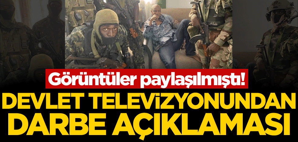 Gine'de darbe girişimi! Darbeci askerler yönetime el koyduklarını açıkladı