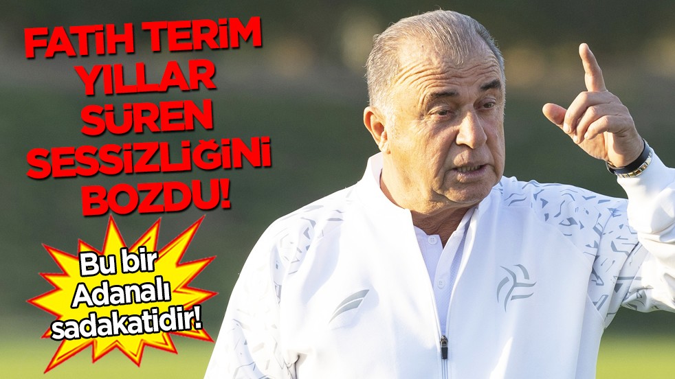 Gizemli sözler: Olay sözler geldi: Fatih Terim yıllar süren sessizliğini bozdu