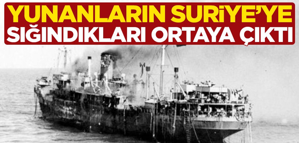 Göçmenlere sınırlarını kapatan Yunanların Suriye'ye sığındıkları ortaya çıktı