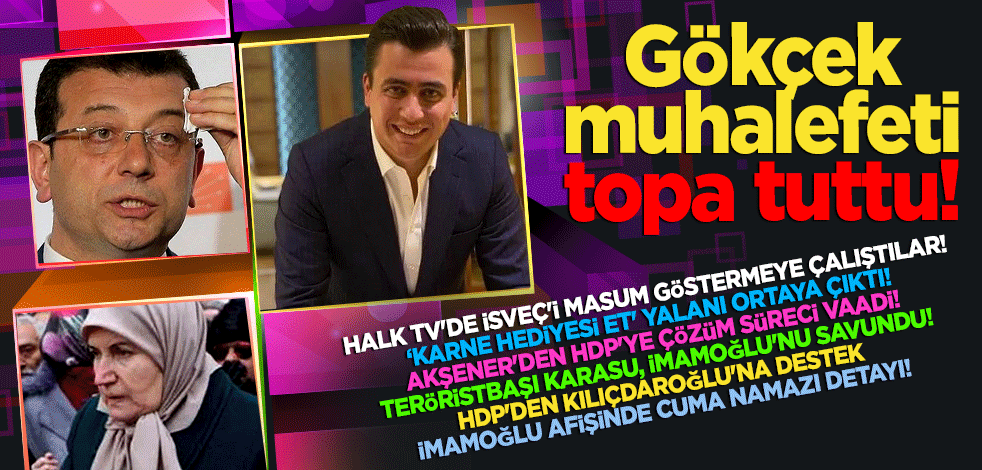 Gökçek 6'lı masayı topa tuttu!