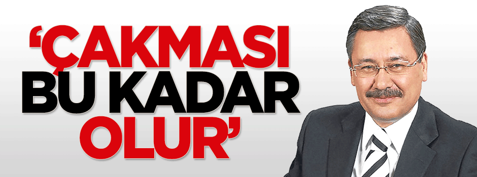 Gökçek: Çakması bu kadar olur