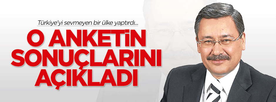 Gökçek ulaştığı gizli anketi açıkladı