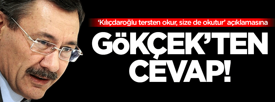 Gökçek'ten Özgür Özel'e cevap!