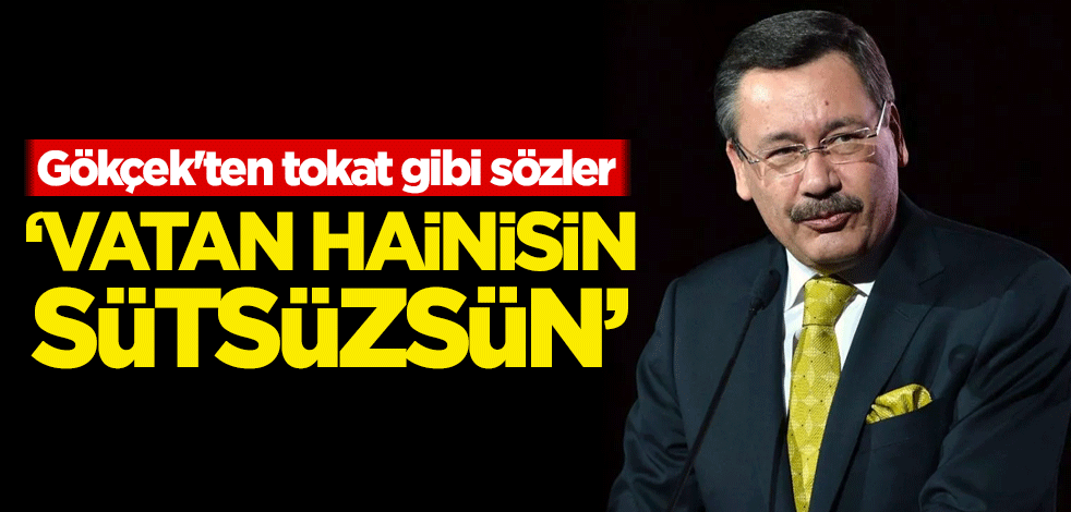 Gökçek'ten tokat gibi sözler: Vatan hainisin, sütsüzsün