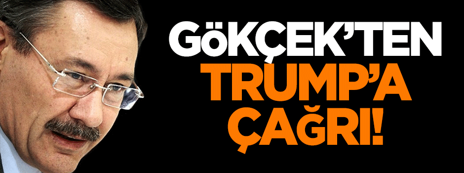 Gökçek'ten Trump'a çağrı