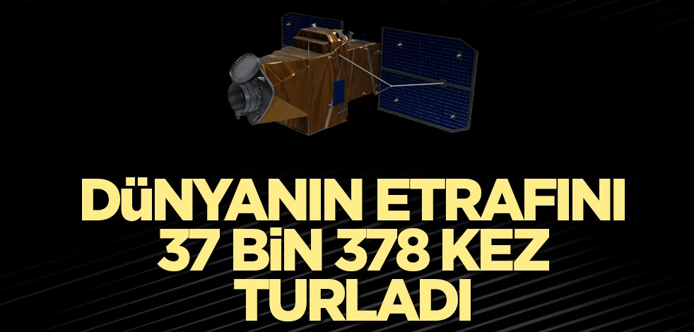 GÖKTÜRK-1 Dünyanın etrafını 37 bin 378 kez turladı