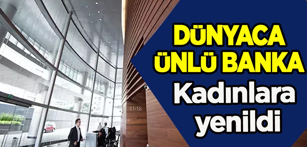 Goldman Sachs yenildi! Cinsiyet ayrımcılığı davasında milyonlarca doları ödeyecek: Daha az agresif olacak
