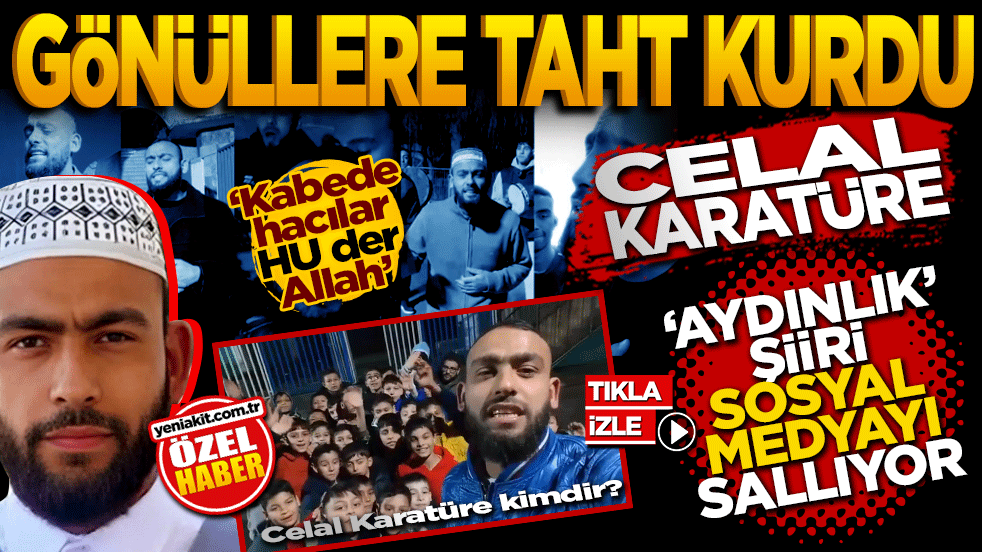 Gönüllere taht kurdu: Celal Karatüre ve Aydınlık şiiri sosyal medyayı sallıyor