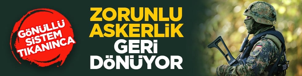 Gönüllü sistem tıkanınca: Zorunlu askerlik geri dönüyor