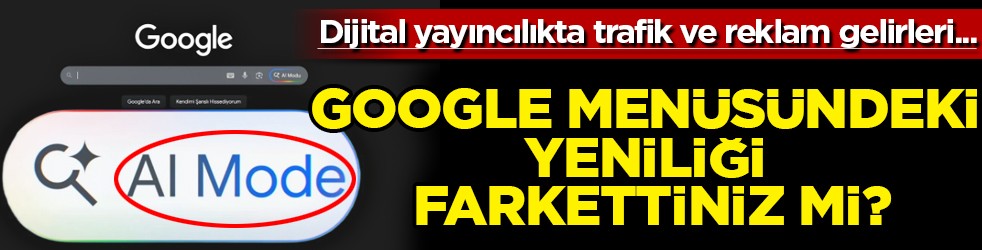 Google menüsündeki yeniliği farkettiniz mi? Google'ın arama sonuçlarında en üstte gösterdiği...