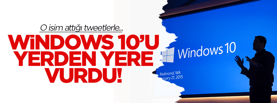 Google'ın Tasarım Başkanı Yardımcısı, Windows 10'u yerden yere vurdu!