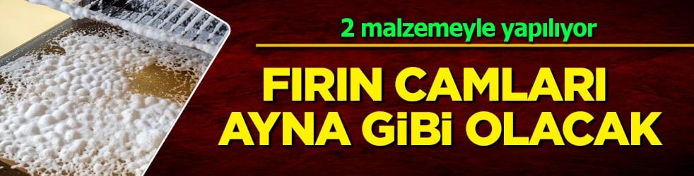 Gören 'Bu nasıl olur' diyor! Mutfaktaki sadece 2 malzemeyle pırıl pırıl oluyor! Fırın camları ayna gibi olacak