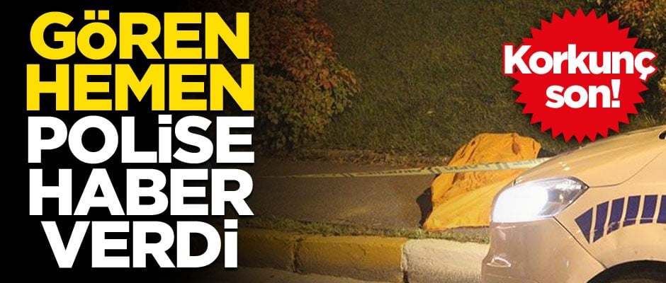 Gören hemen polise haber verdi… Korkunç son!