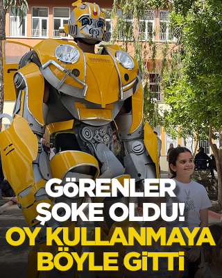 Görenler şoke oldu! Oy kullanmaya böyle gitti