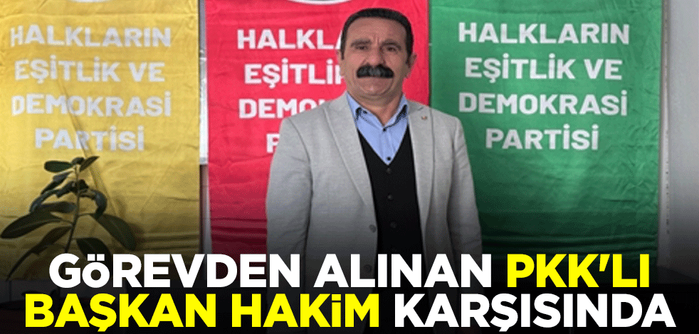 Görevden alınan Mehmet Sıddık Akış hakim karşısında
