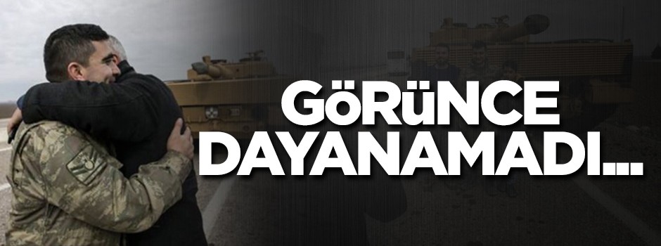 Görünce dayanamadılar...