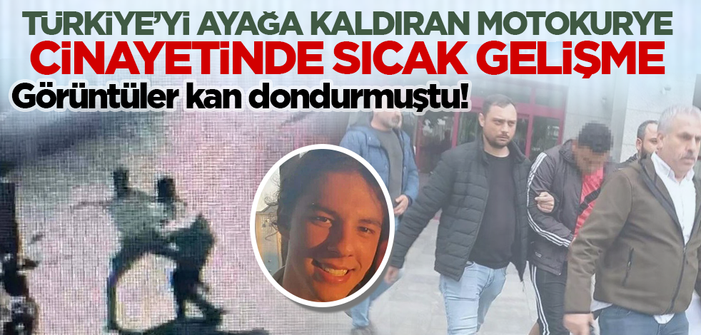 Görüntüler kan dondurmuştu! Türkiye'yi ayağa kaldıran motokurye cinayetinde sıcak gelişme